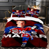 Cale Makar Ice Hockey Player Duvet Cover Quilt Case Pillowcases